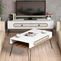 Комплекты ТВ-зона Trendy Ekol 45 см x 37 см x 145 см / Белый photo 3