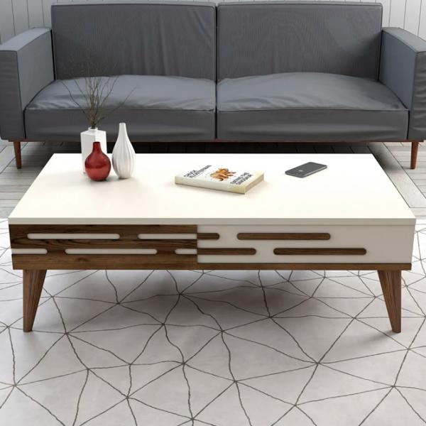 Комплекты ТВ-зона Trendy Valensiya 140 35 см x 45 см x 140 см / Кремовый photo 4