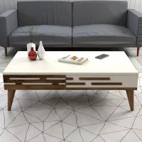 Комплекты ТВ-зона Trendy Valensiya 140 35 см x 45 см x 140 см / Кремовый photo 4