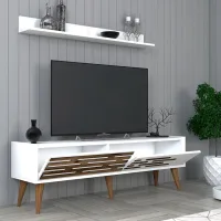 Комплекты ТВ-зона Trendy Valensiya 140 35 см x 45 см x 140 см / Белый photo 3