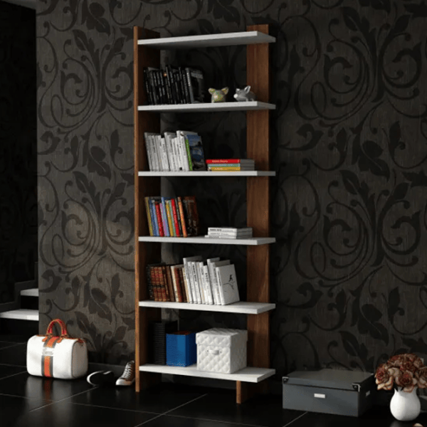 Etajeră Trendy Order 170 x 47 x 21 cm / PAL / Walnut photo 3
