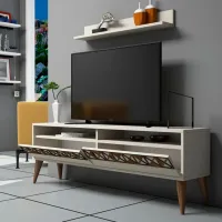 Комплекты ТВ-зона Trendy Linie 50 см x 30 cм x 150 см / Кремовый photo 3