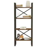 Стеллаж Trendy Alaro 150 x 66 x 32см cm / ЛДСП / Black photo 2