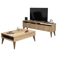 Комплекты ТВ-зона Trendy The best 50 см x 30 cм x 150 см / Дуб Сонома