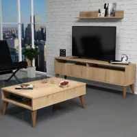 Комплекты ТВ-зона Trendy The best 50 см x 30 cм x 150 см / Дуб Сонома photo 2