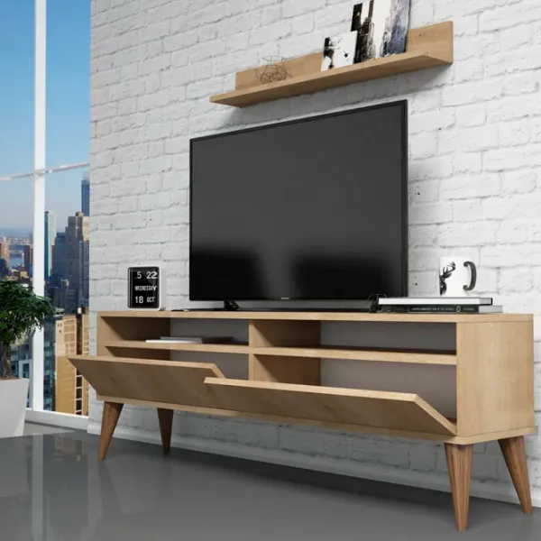 Комплекты ТВ-зона Trendy The best 50 см x 30 cм x 150 см / Дуб Сонома photo 3