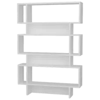 Etajeră Trendy Elze 131 x 90 x 20 cm / PAL / White