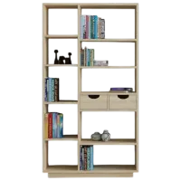 Etajeră Trendy Luma 189 x 80 x 25 cm / PAL / Oak photo 3
