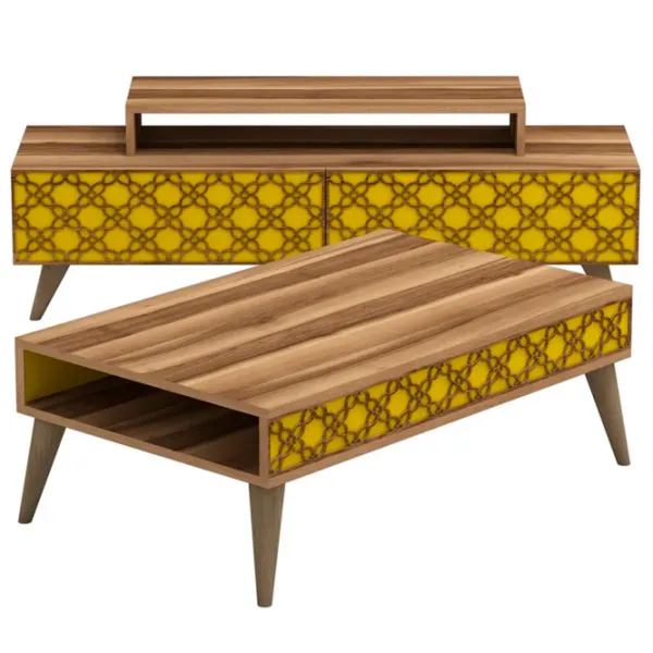 Комплекты ТВ-зона Trendy Oras 48.8 см x 41.8 см x 140 см / Коричневый photo 1