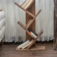 Etajeră Trendy Cemo 90 x 35 x 18 cm / PAL / Walnut photo 3