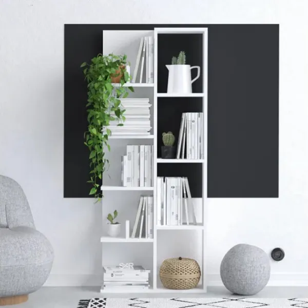 Etajeră Trendy Viva 150 x 60 x 18 cm / PAL / White photo 4