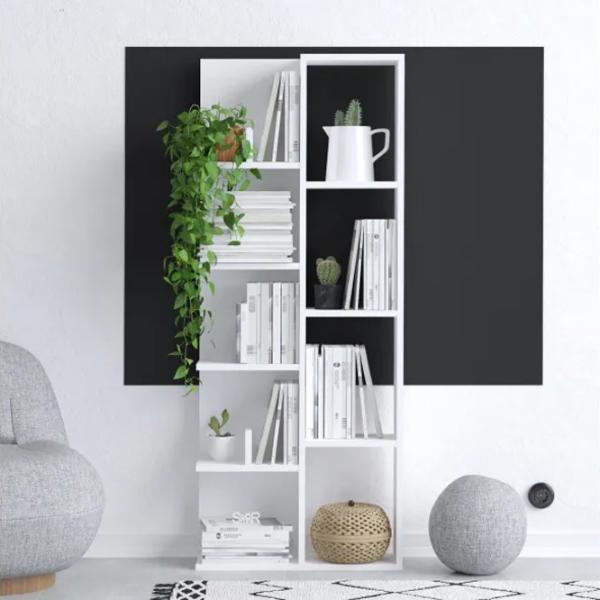 Etajeră Trendy Viva 150 x 60 x 18 cm / PAL / White photo 4