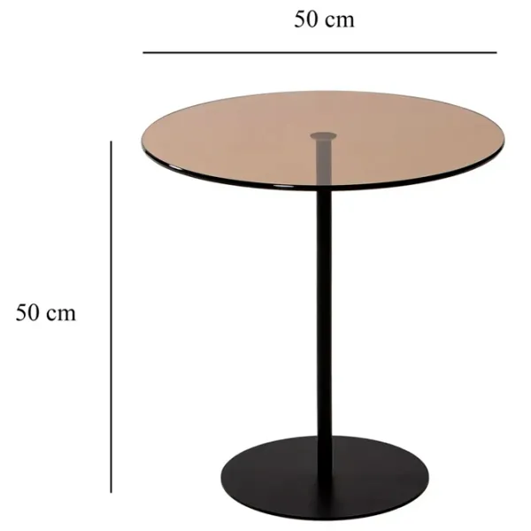 Măsuță de cafea Trendy Chill-Out GTR000781 Bronze photo 5