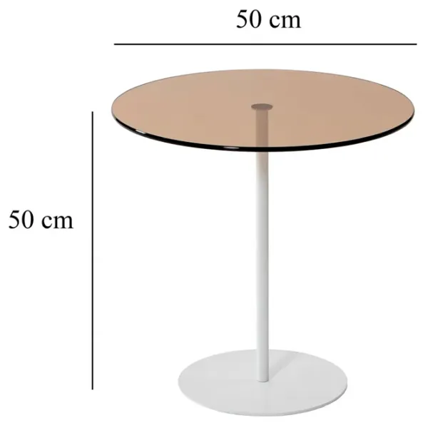 Măsuță de cafea Trendy Chill-Out GTR000788 Bronze photo 7