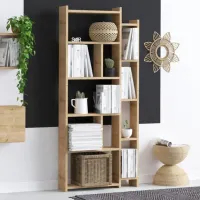 Etajeră Trendy Momo 150 x 65 x 15 cm / PAL / Oak photo 2