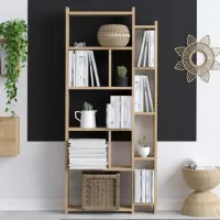 Etajeră Trendy Momo 150 x 65 x 15 cm / PAL / Oak photo 4
