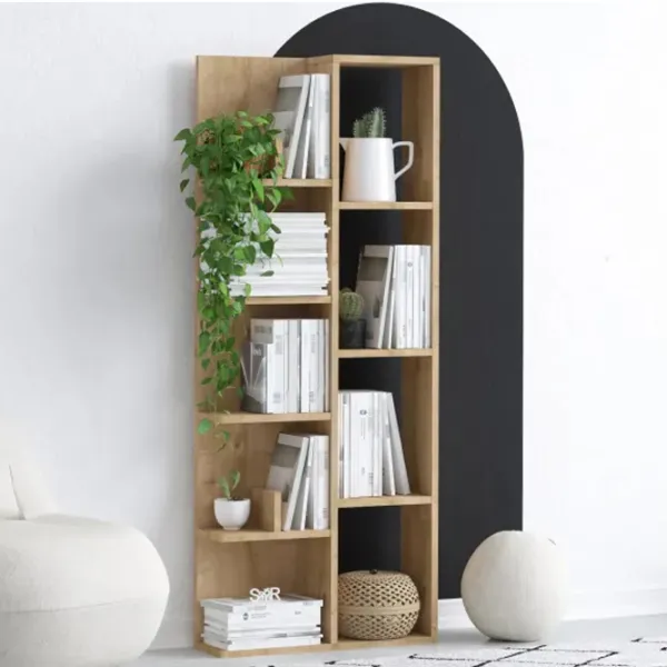 Стеллаж Dogtas Lily 150 x 60 x 18см cm / ЛДСП / Oak photo 2
