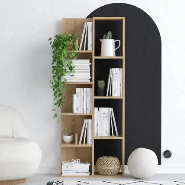 Стеллаж Dogtas Lily 150 x 60 x 18см cm / ЛДСП / Oak photo 3