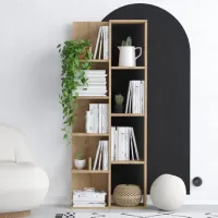 Стеллаж Dogtas Lily 150 x 60 x 18см cm / ЛДСП / Oak photo 3