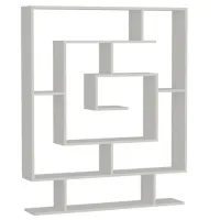 Etajeră Trendy Sarmasik 149 x 125 x 22 cm / PAL / White photo 2