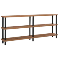 Стеллаж Trendy Zen  75 x 180 x 35см cm / ЛДСП / Black
