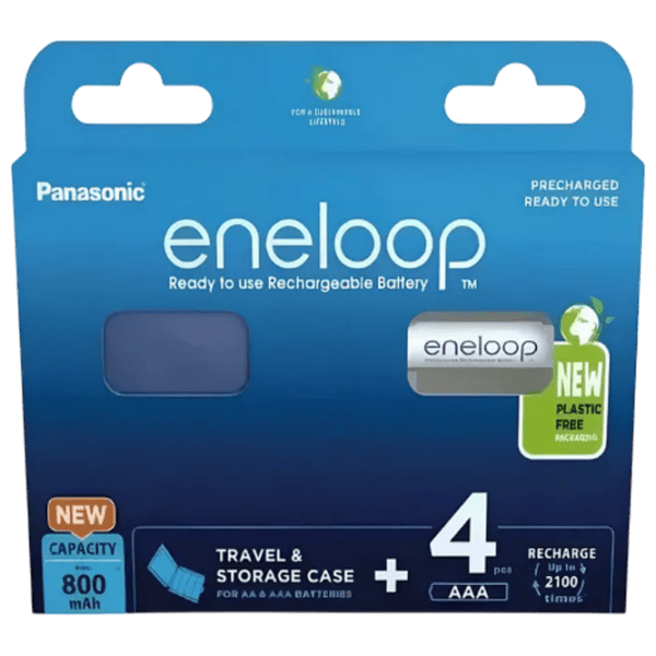 Acumulator Panasonic Eneloop  1.2 V / 4 buc. photo 1