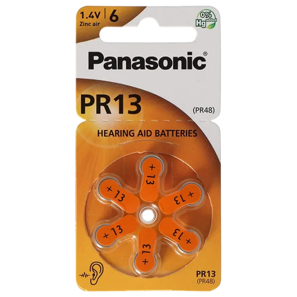 Батарейка Panasonic PR-13/6LB PR13 1.4 В / 6 шт. photo 1