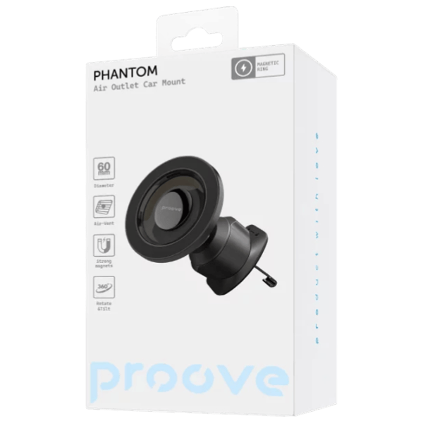 Suport pentru telefon Proove Phantom Magnetic Air Black photo 3