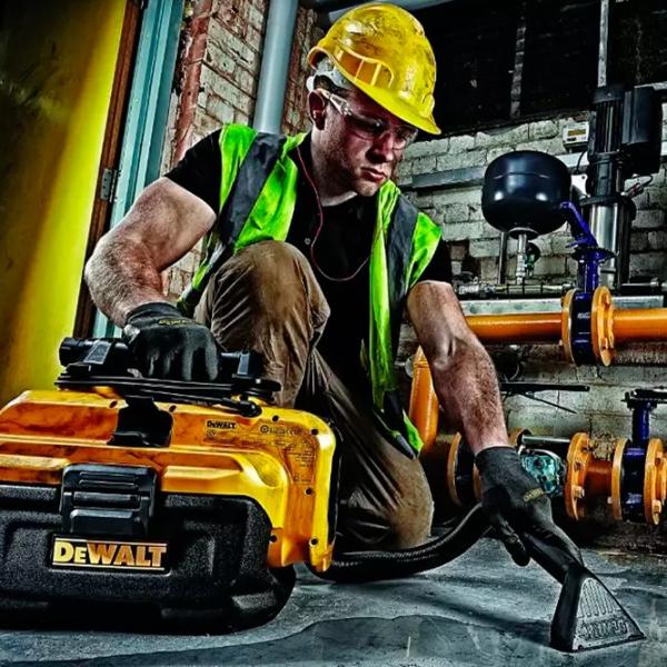 Промышленный пылесос Dewalt DCV584L-QW 300 Вт / Желтый photo 7