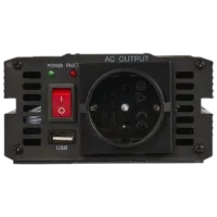 Автомобильный инвертор Kraft&Dele KD1256 Черный photo 2