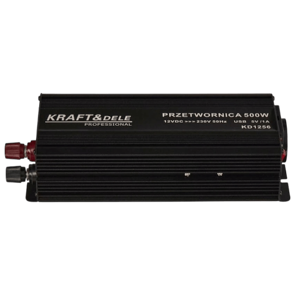 Автомобильный инвертор Kraft&Dele KD1256 Черный photo 9