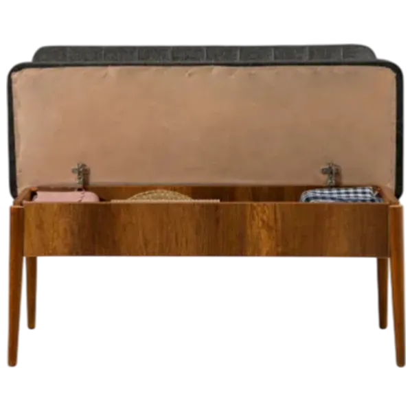 Set masă și scaune Trendy Vina Dreptunghiulară / PAL / Brown photo 11