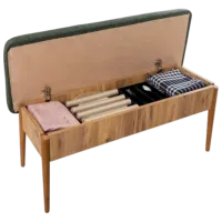 Set masă și scaune Trendy Vina Dreptunghiulară / PAL / Pine photo 8
