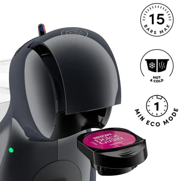 Aparat de cafea DeLonghi Piccolo XS Capsular / 0.8 l / Anthracite photo 9