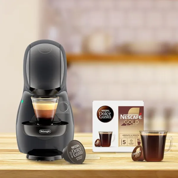 Aparat de cafea DeLonghi Piccolo XS Capsular / 0.8 l / Anthracite photo 10