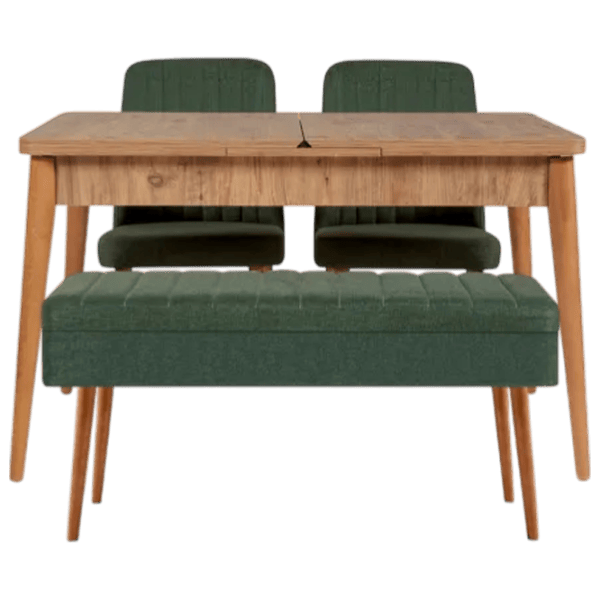 Set masă și scaune Trendy Vina 1070-3 Dreptunghiulară / PAL / Pine photo 1