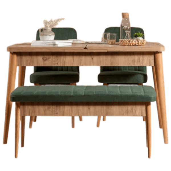 Set masă și scaune Trendy Vina 1070 Dreptunghiulară / PAL / Pine photo 1