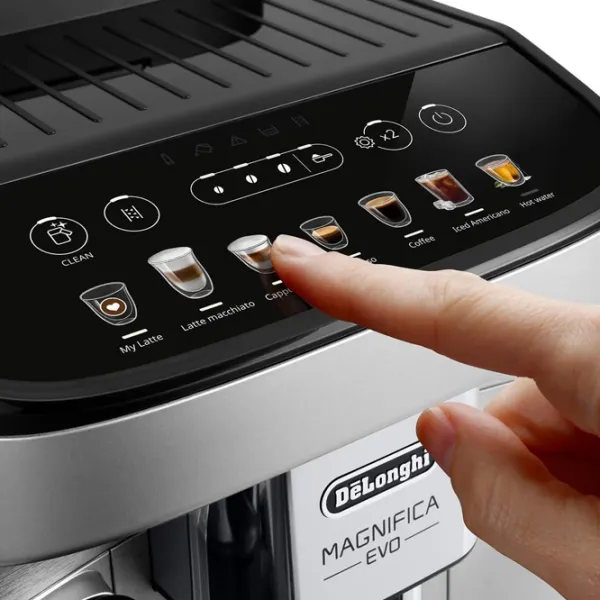 Aparat de cafea DeLonghi Magnifica Evo Automată / 1.8 l / Gray photo 4