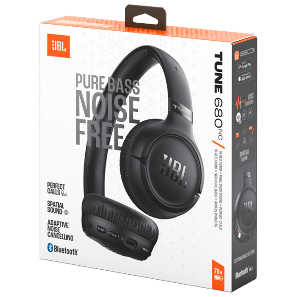 Căști JBL T680BT Black Black Fără fir/ Personal photo 10