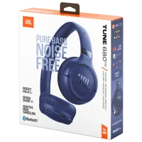 Наушники JBL T680BT Синий Беспроводные/ Персональный photo 10