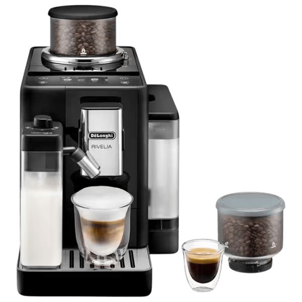 Aparat de cafea DeLonghi Rivelia Automată / 1.4 l / Black photo 1