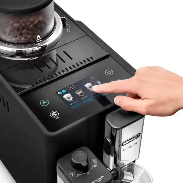 Aparat de cafea DeLonghi Rivelia Automată / 1.4 l / Black photo 2