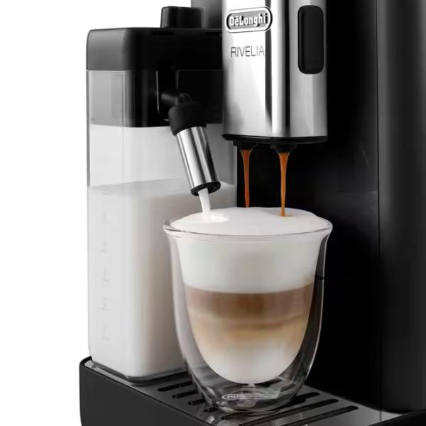 Aparat de cafea DeLonghi Rivelia Automată / 1.4 l / Black photo 5