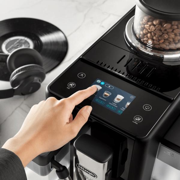 Aparat de cafea DeLonghi Rivelia Automată / 1.4 l / Black photo 8
