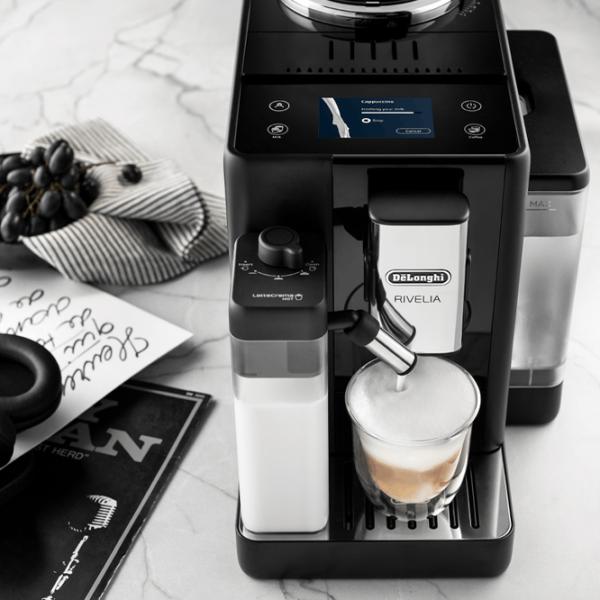 Aparat de cafea DeLonghi Rivelia Automată / 1.4 l / Black photo 11