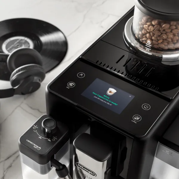 Aparat de cafea DeLonghi Rivelia Automată / 1.4 l / Black photo 12