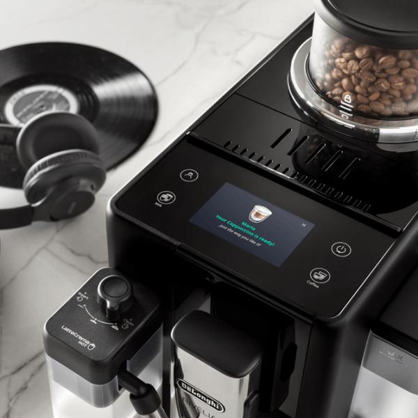Aparat de cafea DeLonghi Rivelia Automată / 1.4 l / Black photo 12