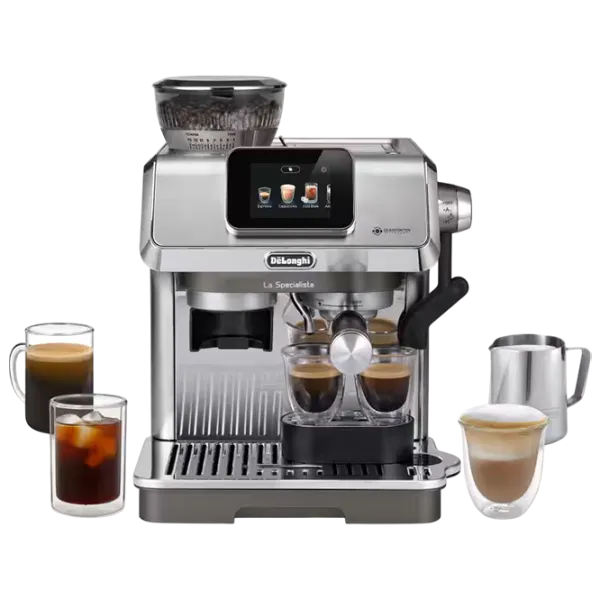 Aparat de cafea DeLonghi La Specialista Manual (cu cupă) / 1.7 l / Inox photo 1