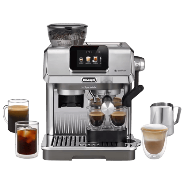 Aparat de cafea DeLonghi La Specialista Manual (cu cupă) / 1.7 l / Inox photo 1