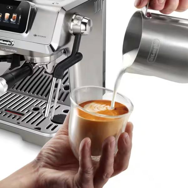 Aparat de cafea DeLonghi La Specialista Manual (cu cupă) / 1.7 l / Inox photo 4